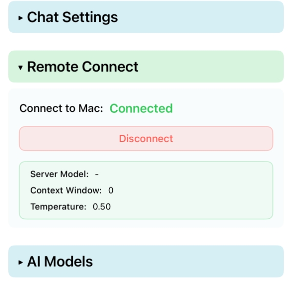 Remote Connect Screenshot